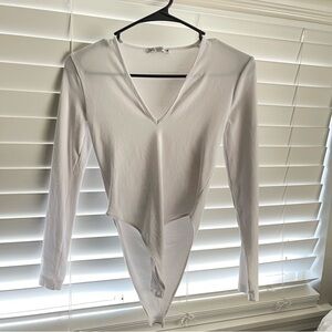 Zara long-sleeve bodysuit